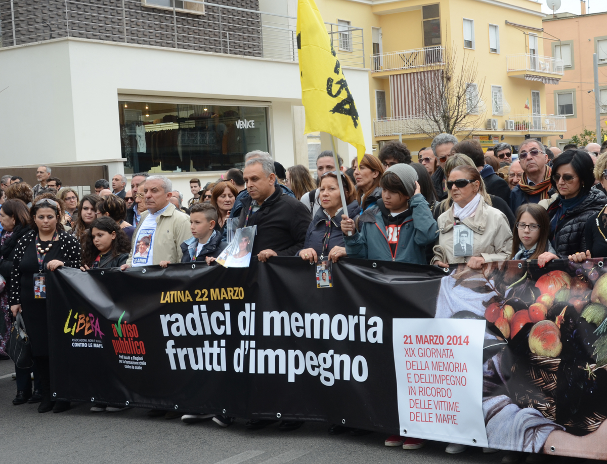 Grandi eventi, Latina raddoppia la sua popolazione: in centomila per la giornata in ricordo delle vittime di mafia