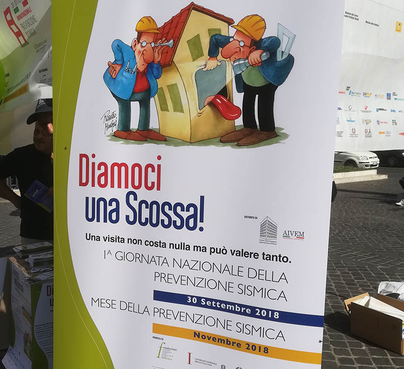 Casa, “Diamoci una scossa” sulla prevenzione sismica